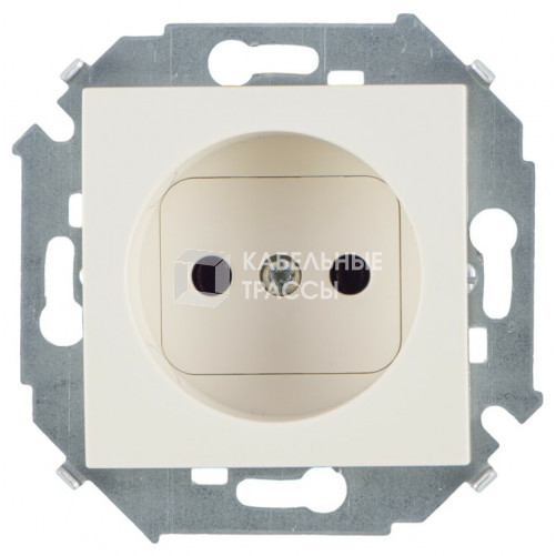 Simon 15 Сл. кость Розетка б/з, 16А 250В, винт. зажим | 1591431-031 | Simon