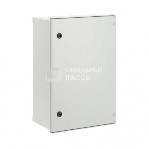 Шкаф цельный навесной из фибергласа без монтажной панели со сплошной дверью 600х400х230 мм | CN50649 | DKC