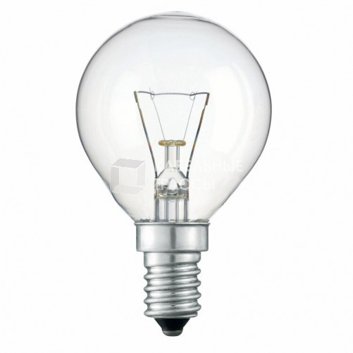 Лампа накаливания ЛОН Stan 60W E14 230V P45 CL 1CT/10X10 | 926000005022 | PHILIPS