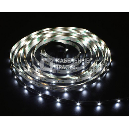 Лента светодиодная LS613/ 120SMD(2835)/м 9.6Вт/м 12V 5000*10*1.84мм 6500К, IP65 | 27731 | FERON