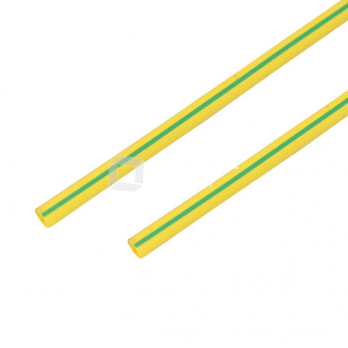 Термоусадка 8,0 / 4,0 мм, желто-зеленая (1м) | 20-8007 | REXANT