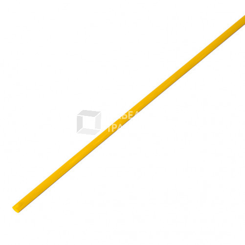 Термоусадочная трубка 4,0/2,0 мм, желтая, упаковка 50 шт. по 1 м | 55-0402 | PROconnect
