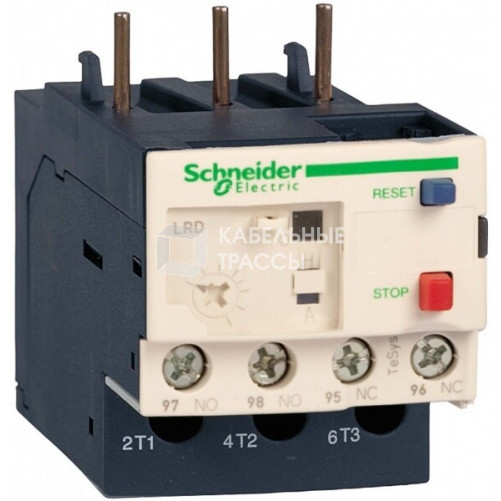 ТЕПЛ. РЕЛЕ ПЕРЕГРУЗКИ 1 A 1,6A | LR3D06 | Schneider Electric