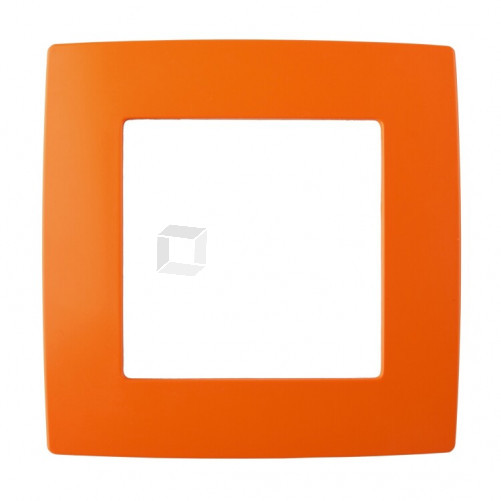 Рамка на 1 пост 12-5001-22 , оранжевый (20/200/5000) |Б0019387 | ЭРА