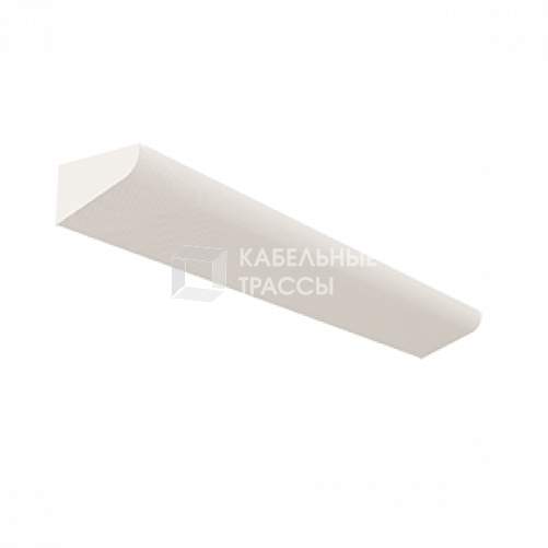 Светильник люминесцентный COT/N 2x28 прикроватный 1233х166х97мм с опаловым расс IP20 накладной RAL9010 белый мат. | V1-C0-00595-20000-2056LUM | VARTON