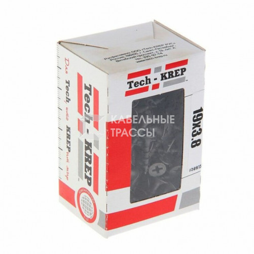 Саморез ШСГД 3,8х19 (200 шт) - коробка с окном ( 0,215 кг) | 102119 | Tech-KREP