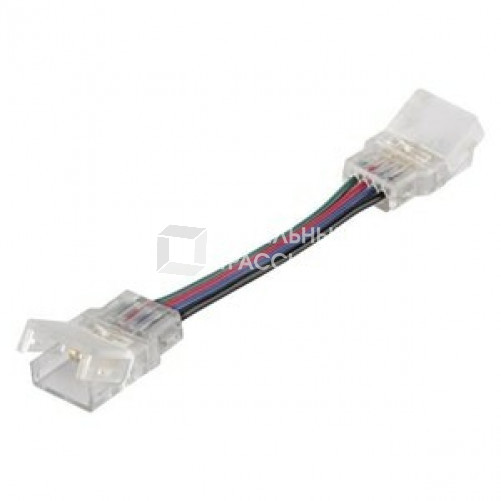Гибкий соединитель длиной 50 мм 4-pin для ленты RGB, CSW/P4/50/P, защищенный LS AY VAL-CSW/P4/50/P 50X2 | 4058075407954 | LEDVANCE