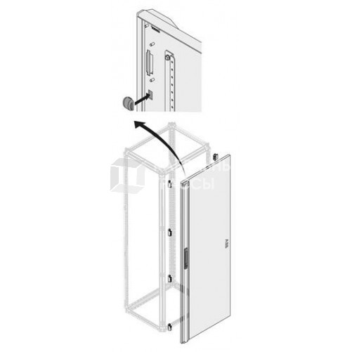 Дверь глухая IP40 H=2000мм W=400мм|1STQ007369A0000 | ABB