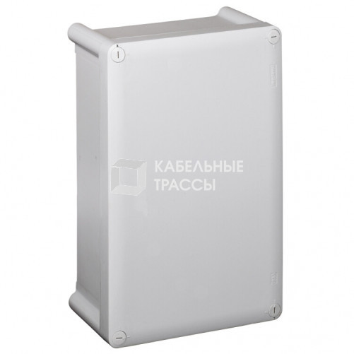 Коробка промышленная пластиковая - IP55 - IK07 - RAL 7035 - 310x240x124 мм - сплошная крышка | 035980 | Legrand