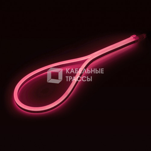 Образец Гибкий неон ARL-CF2835-Classic-220V Pink (26x15mm)-1m (arlight, -) | 025666 | Arlight