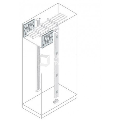 Перегородка вертикальная шинного отсека 200x600мм ВхШ | EE2600 | ABB