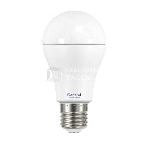 Лампа светодиодная LED 17Вт Е27 220В 4500К GLDEN-WA60-17-230-E27-4500 угол 270 | 637400 | General