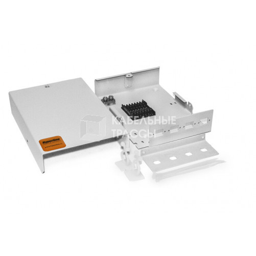 Бокс оптич.FO-WBY-8UN-MI ун.,нас.на8п.(SC,duplexLC,ST,FC)с дер.д.8 КДЗС,фик.цент.сил.эл.,заж.д.ор.каб.,ст.,без пиг.и пр.ад. | 375911 | Hyperline