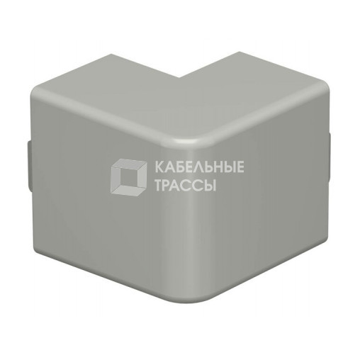 Крышка внешнего угла кабельного канала WDK 30x45 мм (ПВХ,серый) (WDK HA30045GR) | 6158420 | OBO Bettermann