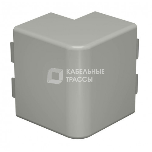 Крышка внешнего угла кабельного канала WDK 60x110 мм (ПВХ,серый) (WDK HA60110GR) | 6022146 | OBO Bettermann