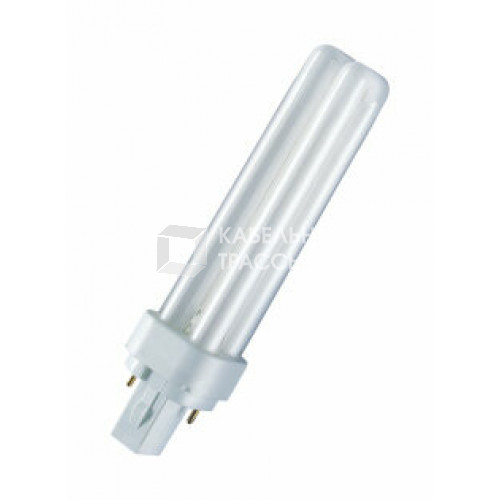 Лампа энергосберегающая КЛЛ 13Вт G24d-1 840 U образная DULUX D | 4050300010625 | Osram