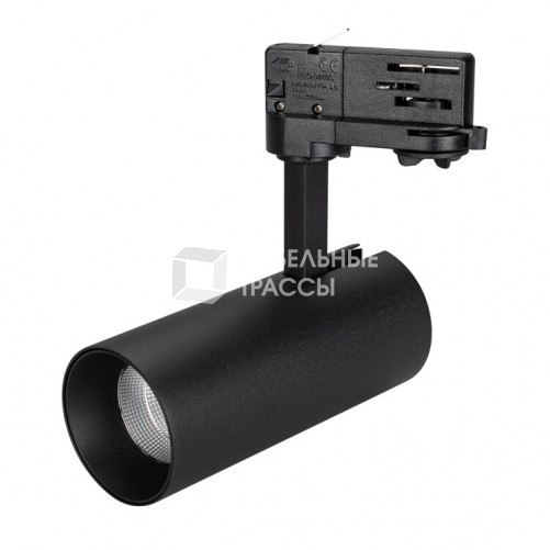 Светильник SP-POLO-TRACK-LEG-R65-8W Warm3000 (BK-BK, 40 deg) | 027470 | Arlight