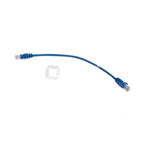 Патч-корд U/UTP, CAT 5e, RJ45-RJ45, 26AWG, LSZH, синий, 0,3м REXANT | 02-0104-03 | REXANT