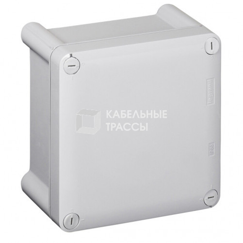 Коробка промышленная пластиковая - IP66 - IK08 - T 029 - 130x130x74 мм - непрозрачная крышка | 035013 | Legrand