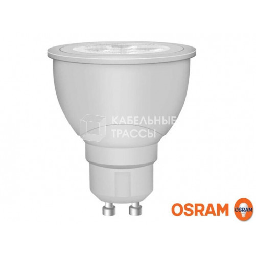 Лампа светодиодная LED 7Вт GU10 230В 2700К 1-PARATHOM PAR16 50 DIM отражатель (рефлектор) d50х85мм | 4008321882097 | Osram