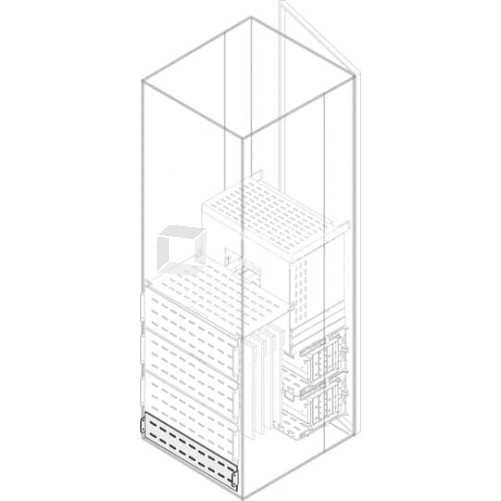 Перегородка верт.задн. H=100мм W=600мм | 1STQ001999B0000 | ABB