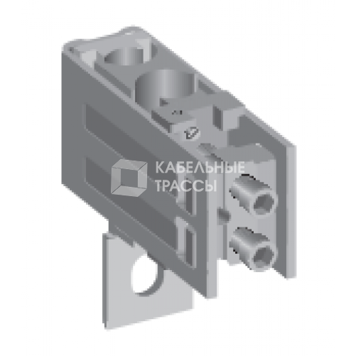 Комплект кабельных зажимов OZXB6 для подключения кабеля Al/Cu (120...300), комплект=3 зажима | C1SCA022137R4920 | ABB