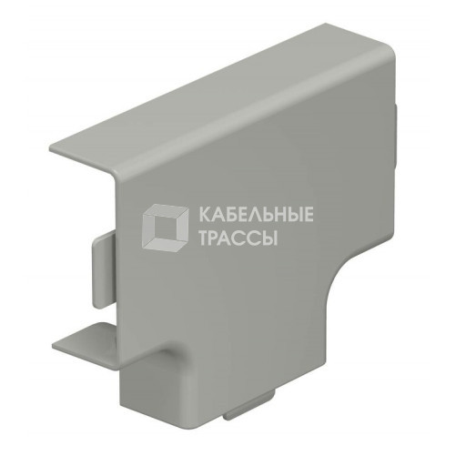 Крышка T-образной секции кабельного канала WDK 15x40 мм (ПВХ,серый) (WDK HT15040GR) | 6158471 | OBO Bettermann