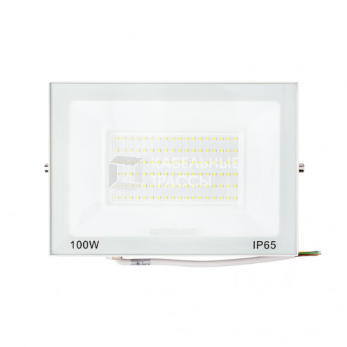Прожектор СДО 100 Вт 8000 Лм 5000 K белый корпус | 605-027 | Rexant