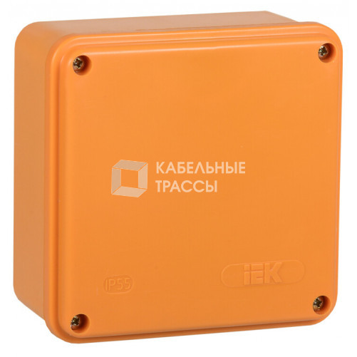 Коробка распределительная огнестойкая ПС 100х100х50мм 6P 4мм2 IP44 гл. с. | UKF20-100-100-050-6-4-09 | IEK