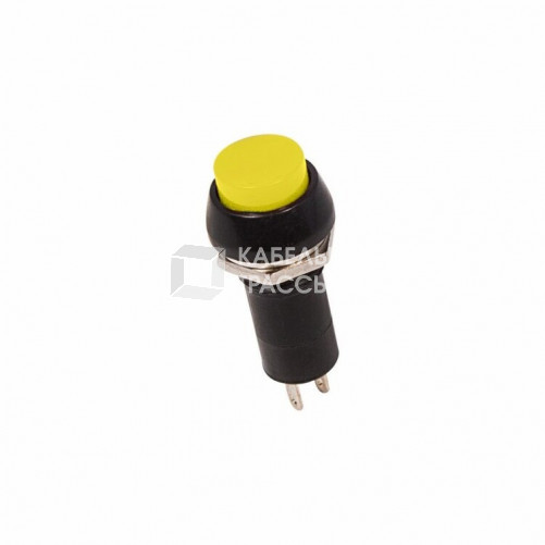 Выключатель-кнопка 250V 1А (2с) ON-OFF желтая | 36-3033 | REXANT