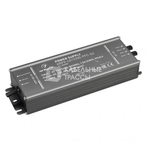 Блок питания ARPV-LG12300-PFC-S2 (12V, 25.0A, 300W) | 022929 | Arlight