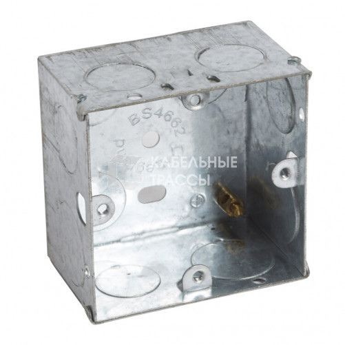 Коробка металлическая однопостовая Глуб.48мм | 089117 | Legrand