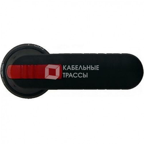 Ручка OHB125J12E-RUH (черная) с симв.на рус. для управл. через дверь руб. типа ОT315..800Е | 1SCA100255R1001 | ABB