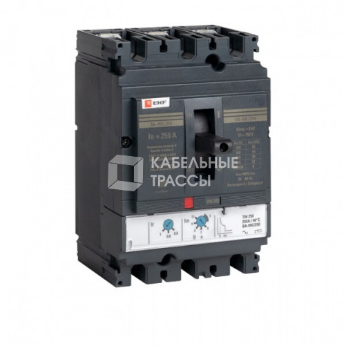 Автоматический выключатель ВА-99C (Compact NS) 250/250А 3P 45кА EKF PROxima | mccb99C-250-250 | EKF