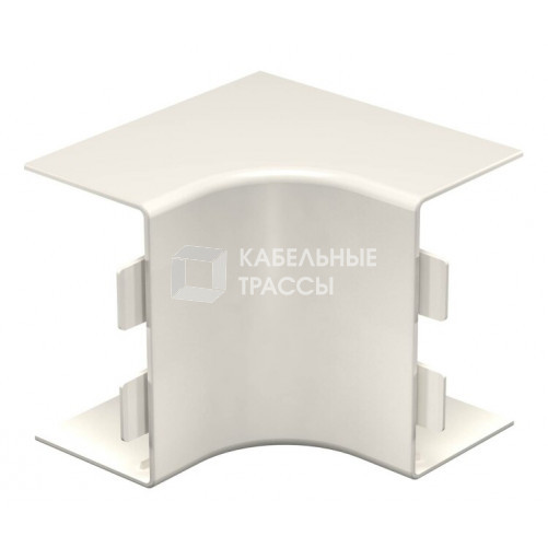 Крышка внутреннего угла кабельного канала WDK 60x110 мм (ПВХ,кремовый) (WDK HI60110CW) | 6160336 | OBO Bettermann