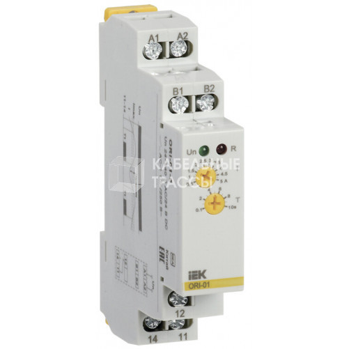 Реле тока ORI. 0,5-5 А. 24-240 В AC / 24 В DC | ORI-01-5 | IEK