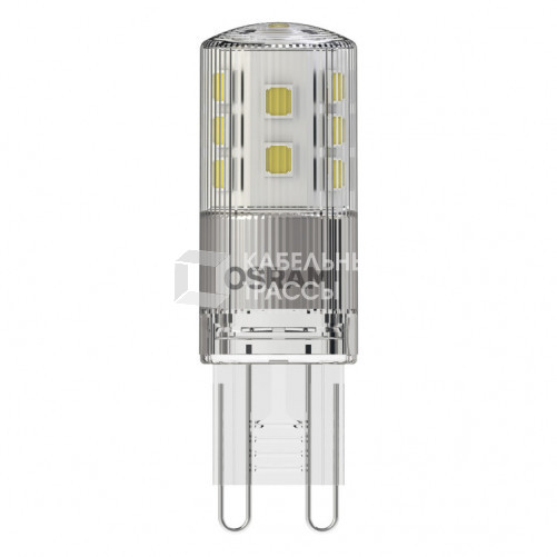 Лампа светодиодная LED PIN30D CL 3W/827 3Вт 230В G9 FS1 | 4058075607286 | Osram