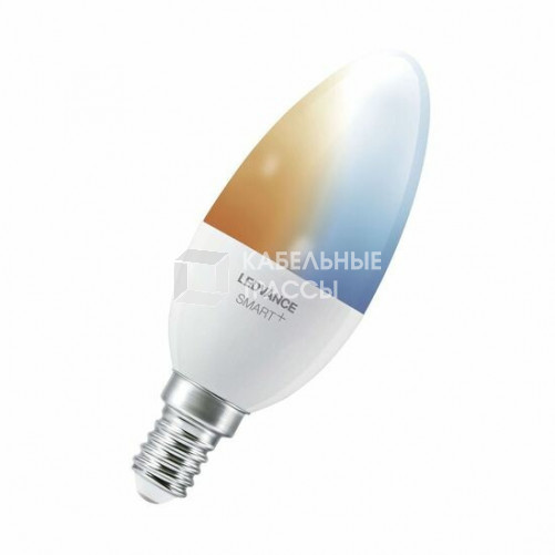 Лампа светодиодная управляемая SMART+ Candle Tunable White 40 5 W/2700…6500K E14 | 4058075485235 | LEDVANCE