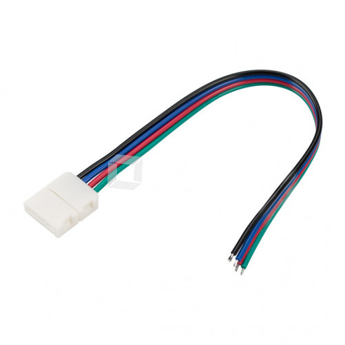 Коннектор выводной FIX-RGB-10mm-150mm-X1 (4-pin) | 023952 | Arlight