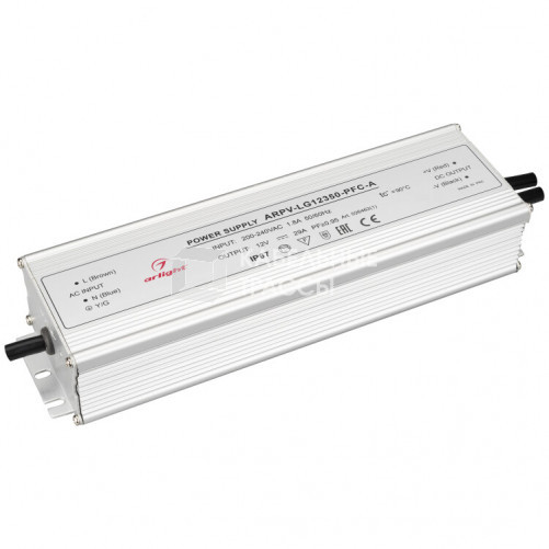 Блок питания ARPV-LG12350-PFC-A (12V, 29.0A, 350W) (Arlight, IP67 Металл, 5 лет) | 026463(1) | Arlight