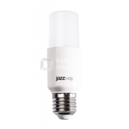 Лампа светодиодная LED 10Вт Е27 220В 4000К PLED- T32/115 new трубчатая | 5005020 | Jazzway