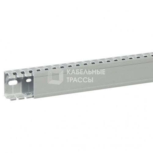 Кабель-канал (крышка + основание) Transcab - 40x25 мм - серый RAL 7030 | 636105 | Legrand