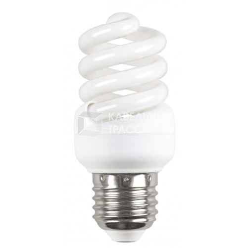 Лампа энергосберегающая КЛЛ 20Вт Е27 827 спираль КЭЛP-FS | LLEP25-27-020-2700-T3 | IEK