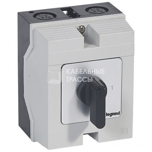 Переключатель - положение вкл/откл - PR 17 - 3П - 3 контакта - в коробке 96x120 мм | 027717 | Legrand