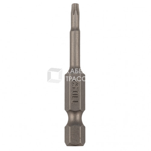 Бита Torx T-10*50 мм для шуруповерта сталь S2 (упак. 10 шт.) | 92-0425 | REXANT