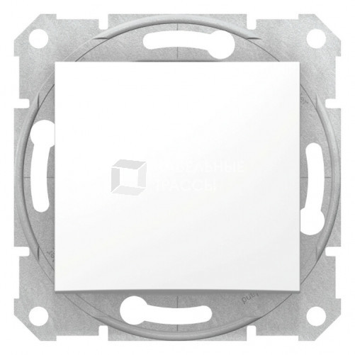 Sedna Белый Переключатель перекрестный 1-клавишный 10А (сх.7) | SDN0500121 | Schneider Electric