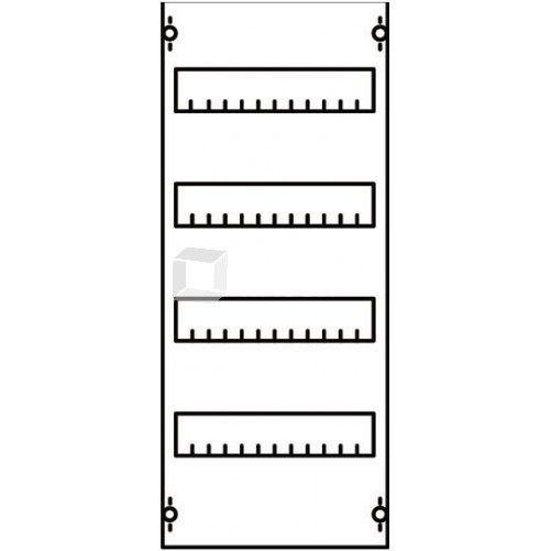 Панель для модульн. уст-в 1ряд/4рейки | 1V0A | ABB