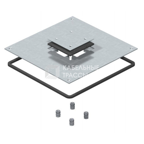 Крышка монтажного основания UZD250-3 для Telitank 282x282x4 мм (сталь) (DUF 250-3DAT) | 7400613 | OBO Bettermann