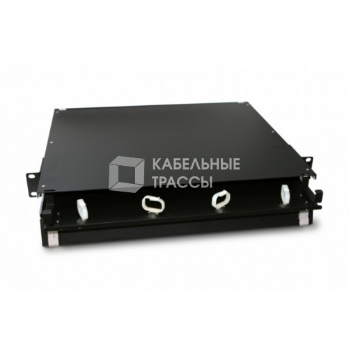 Патч-панель FO-19BX-1U-D1-3xSLT-W120H32-EMP 19”уни,пуст.кор,1U,1 выд.лот(drawer 1U),3сл(3х1),вм3 FPMпан.с ад/3 CSSопт.кас20х32мм | 47739 | Hyperline