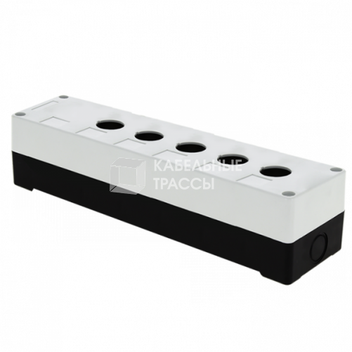 Корпус КП105 пластиковый 5 кнопок белый EKF PROxima | cpb-105-w | EKF